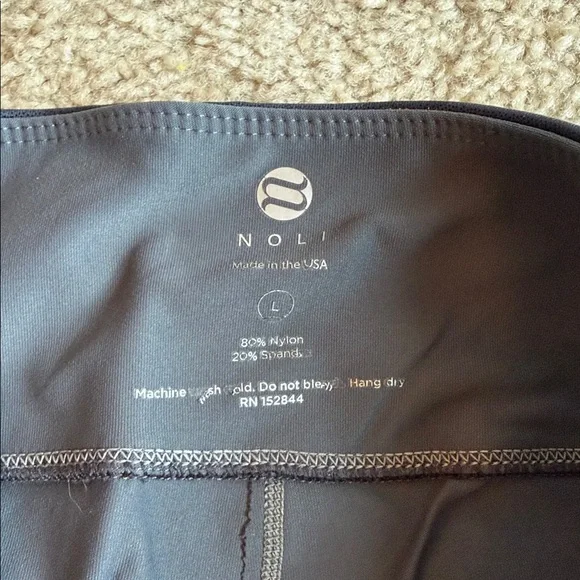 Noli leaving work out pants camouflage camo blue gray black size medium - Picture 3 of 4